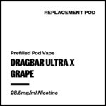 Dragbar Ultra X - Grape (Replacement Pod)