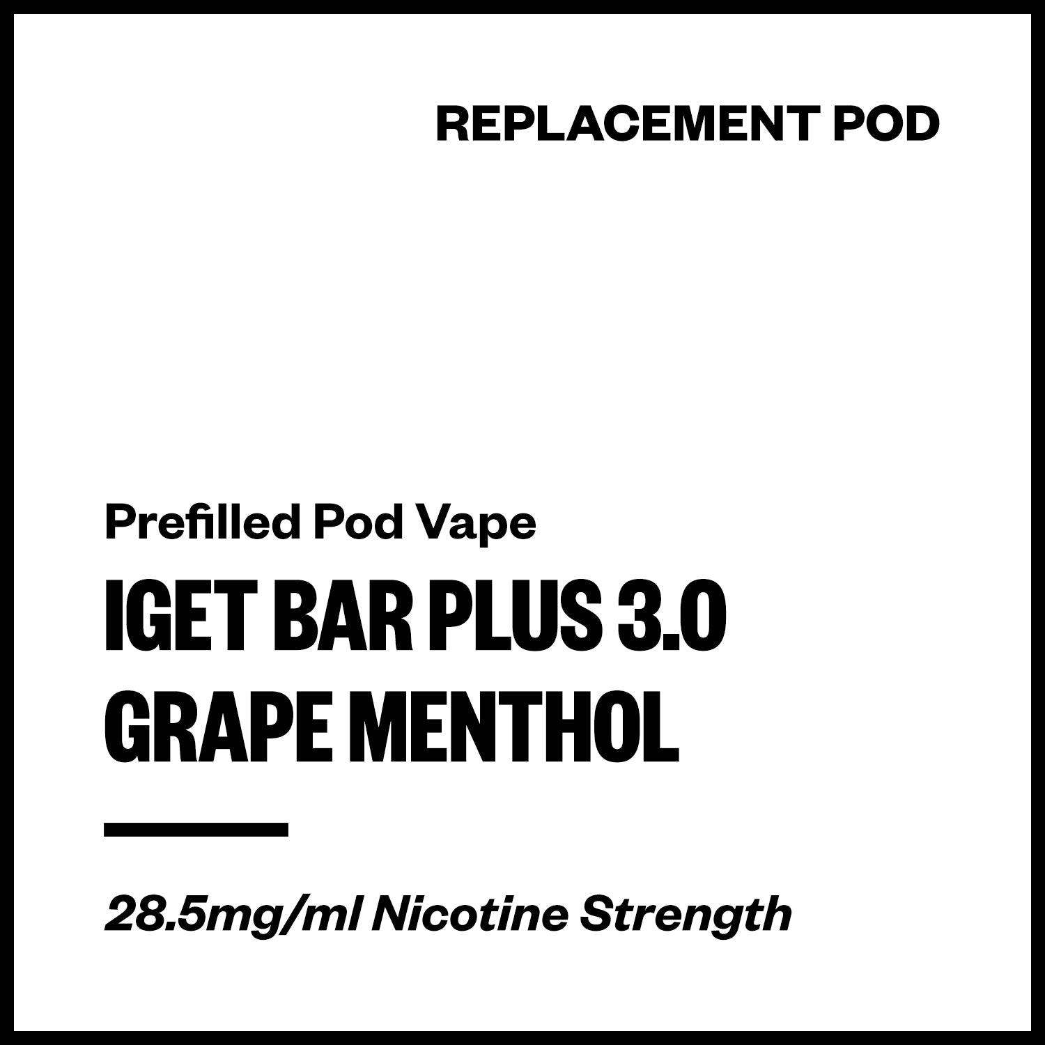 iget-bar-plus-3-pod-grape-pomegranate.jpg IGET Bar Plus 3.0 - Grape Pomegranate (Replacement Pod) - Image 1
